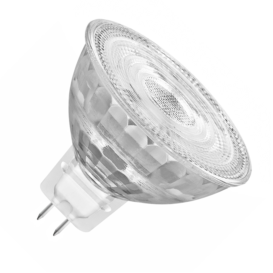LED bec 12V cu soclu GU5,3, OSRAM PRO MR16 DIMM 12V GU5,3 LED EQ20 36° 3000K surse 3.4