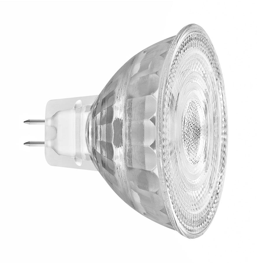 LED bec 12V cu soclu GU5,3, OSRAM PRO MR16 DIMM 12V GU5,3 LED EQ20 36° 3000K surse 3.4