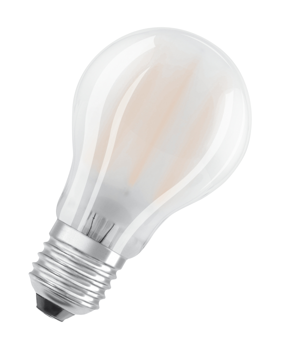 LED bec cu filet E27, OSRAM Retrofit Classic A mat 230V EQ100 2700K