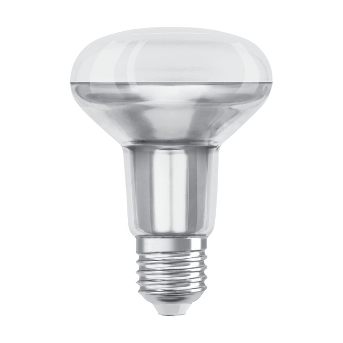 LED bec de reflector pentru fasung E27, OSRAM R80 DIMM 230V E27 LED EQ100 36° 2700K surse 8.5