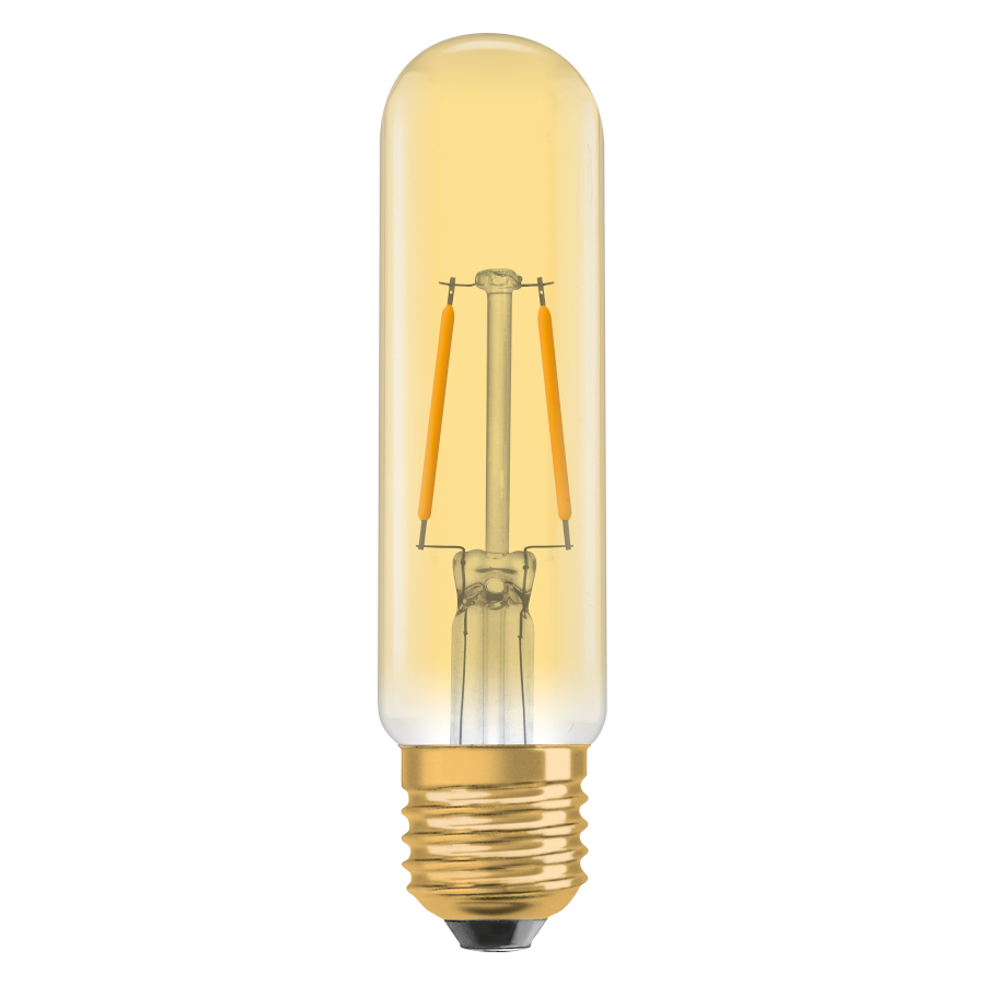 Led bec de tub E27 cu culoare specifică de lumina, OSRAM Vintage TUB chihlimbar 230V EQ20 2000K