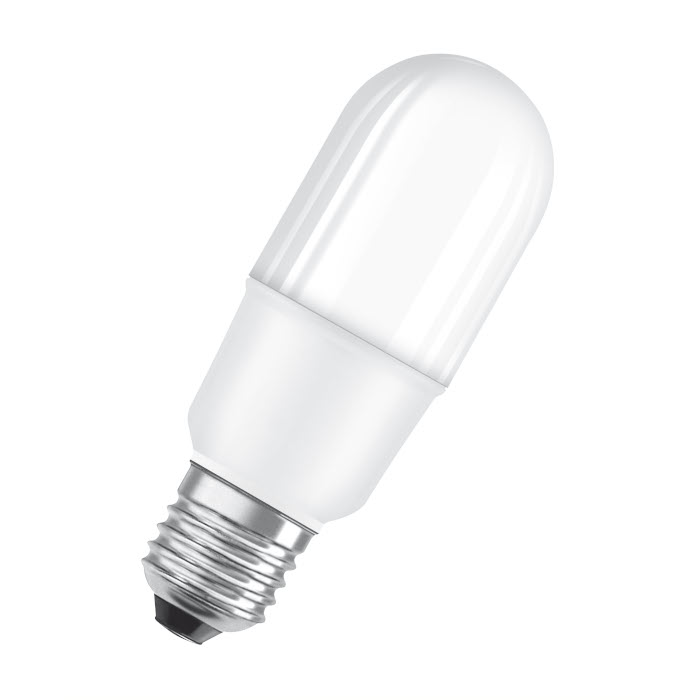 Led bec trub cu fasung E27, OSRAM TUBE mat 230V EQ75 2700K