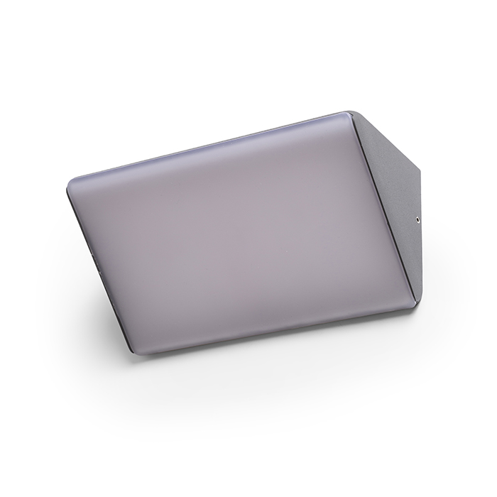 LED corp de iluminat potrivit pentru iluminare de terasă or spaţiu în fața la casă, ANDANTE de perete antracit acrilică mată 230V 21W IP65 3000K