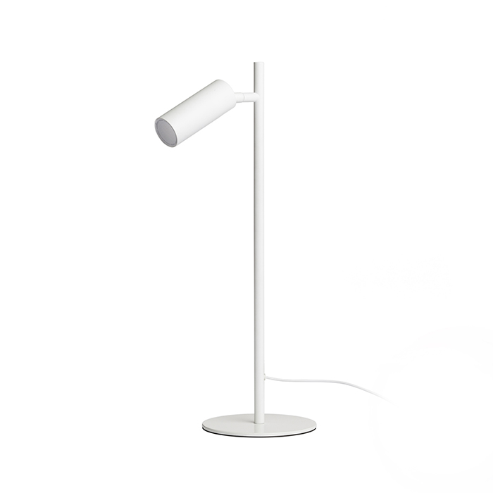 LED lampă pentru masă cu un reflector cilindric deplasabil, TAPIO de alb 230V 4.5W 3000K