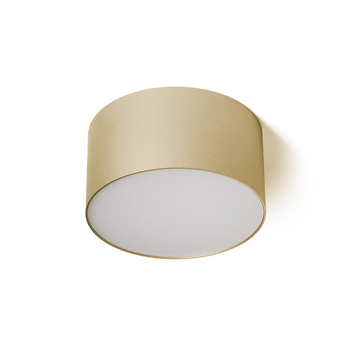 LED lumină de tavan circulară cu un cadru minimalist, LARISA R 12 de pearl aur 230V 10W 3000K