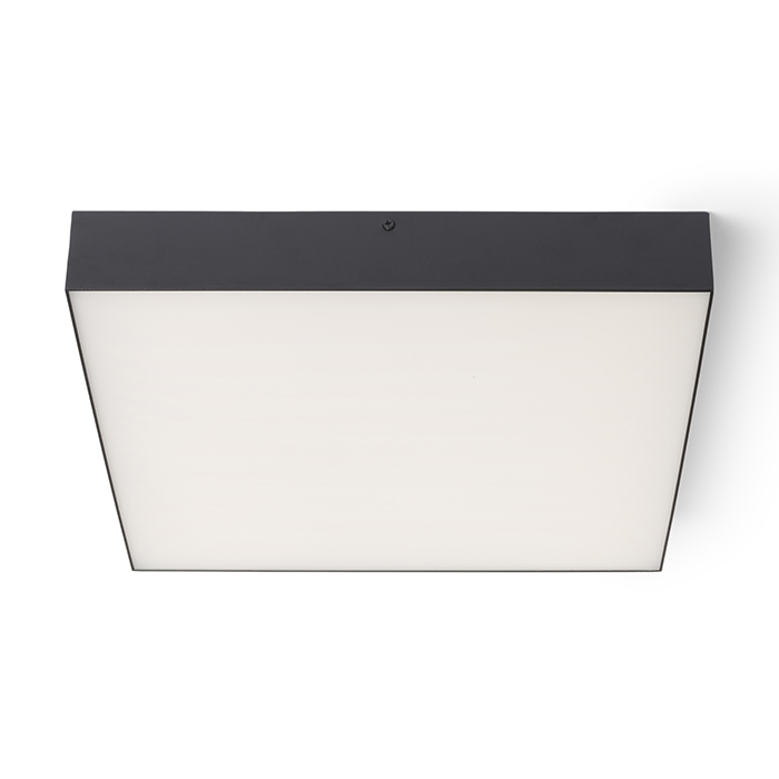 LED lumină patrată de tavan cu un cadru minimalist, LARISA SQ 40 negru 230V 50W 3000K