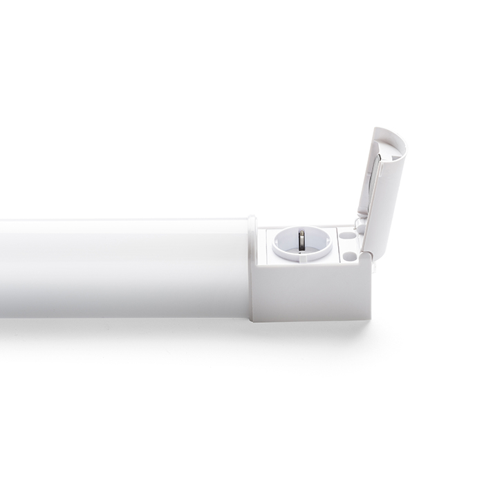 Led lumină pentru baie cu soclu integrat cu max, FLORIO 49 alb 230V 8W IP44 3000K