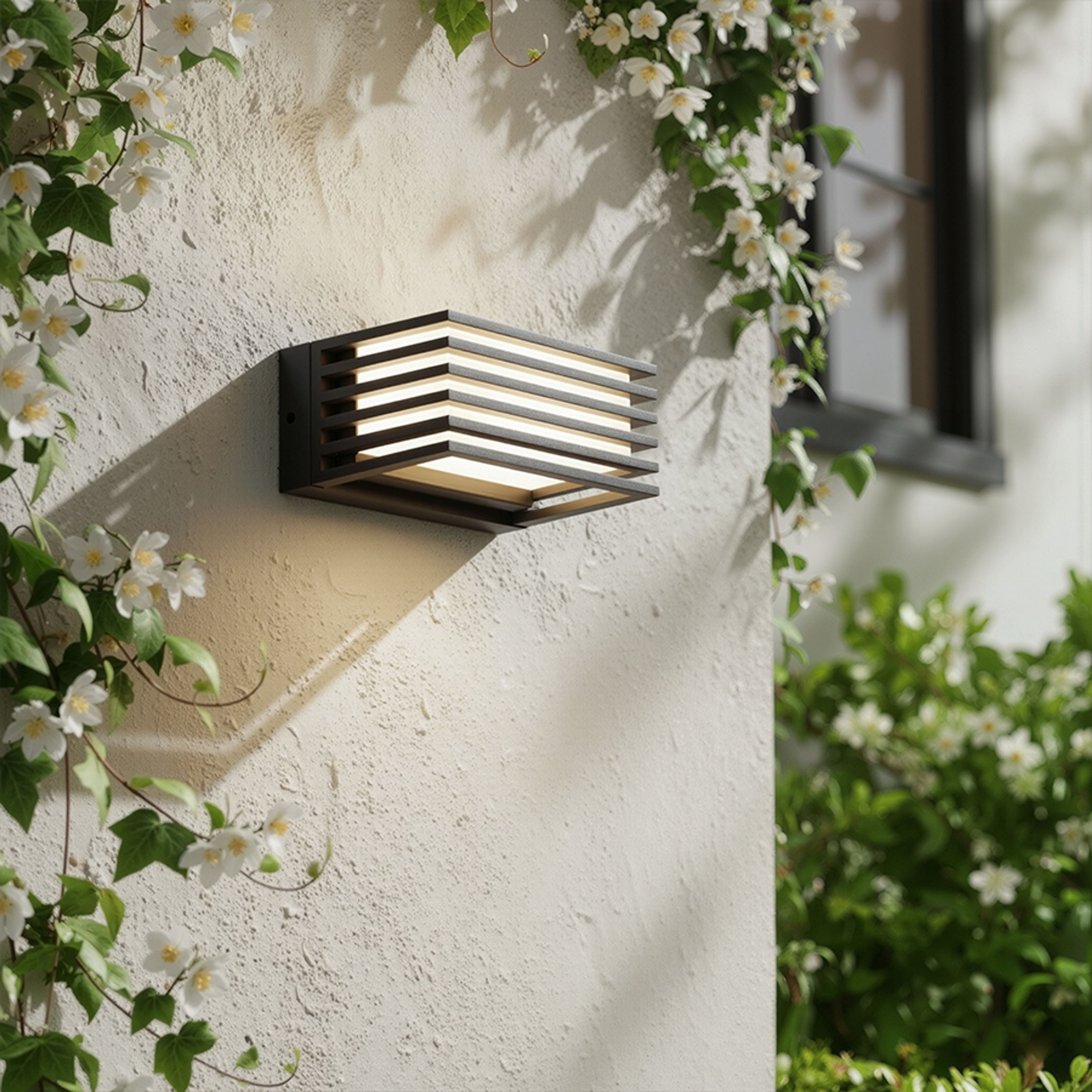 LED lumină pentru perete exterior, CLAIRE 14 de antracit acrilic mat 230V 6W IP54 3000K