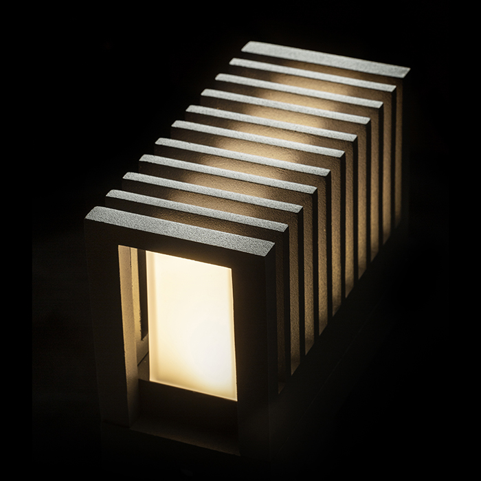 LED lumină pentru perete exterior, CLAIRE RC de antracit acrilic mat 230V 6W IP54 3000K
