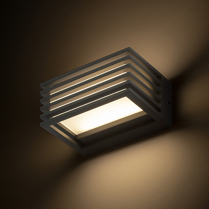 LED lumină pentru perete exterior de perete CLAIRE 14, antracit, acrilic, mat, 230V, 6W, IP54, 3000K