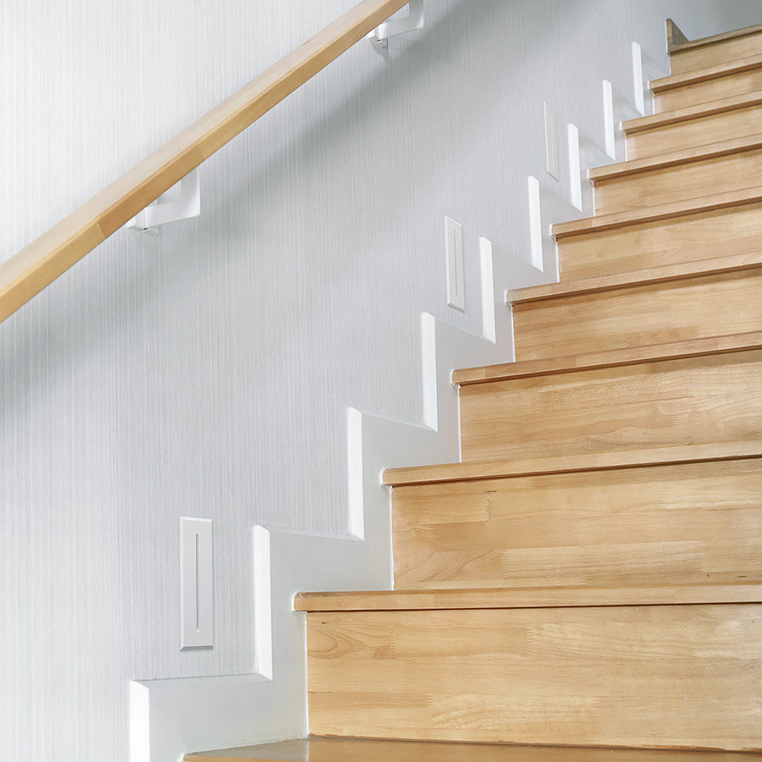 Lumină de exterior încastrată pentru tavan cu iluminare decentă printr-o gaură, SEGNO alb 230V LED 3W IP54 3000K