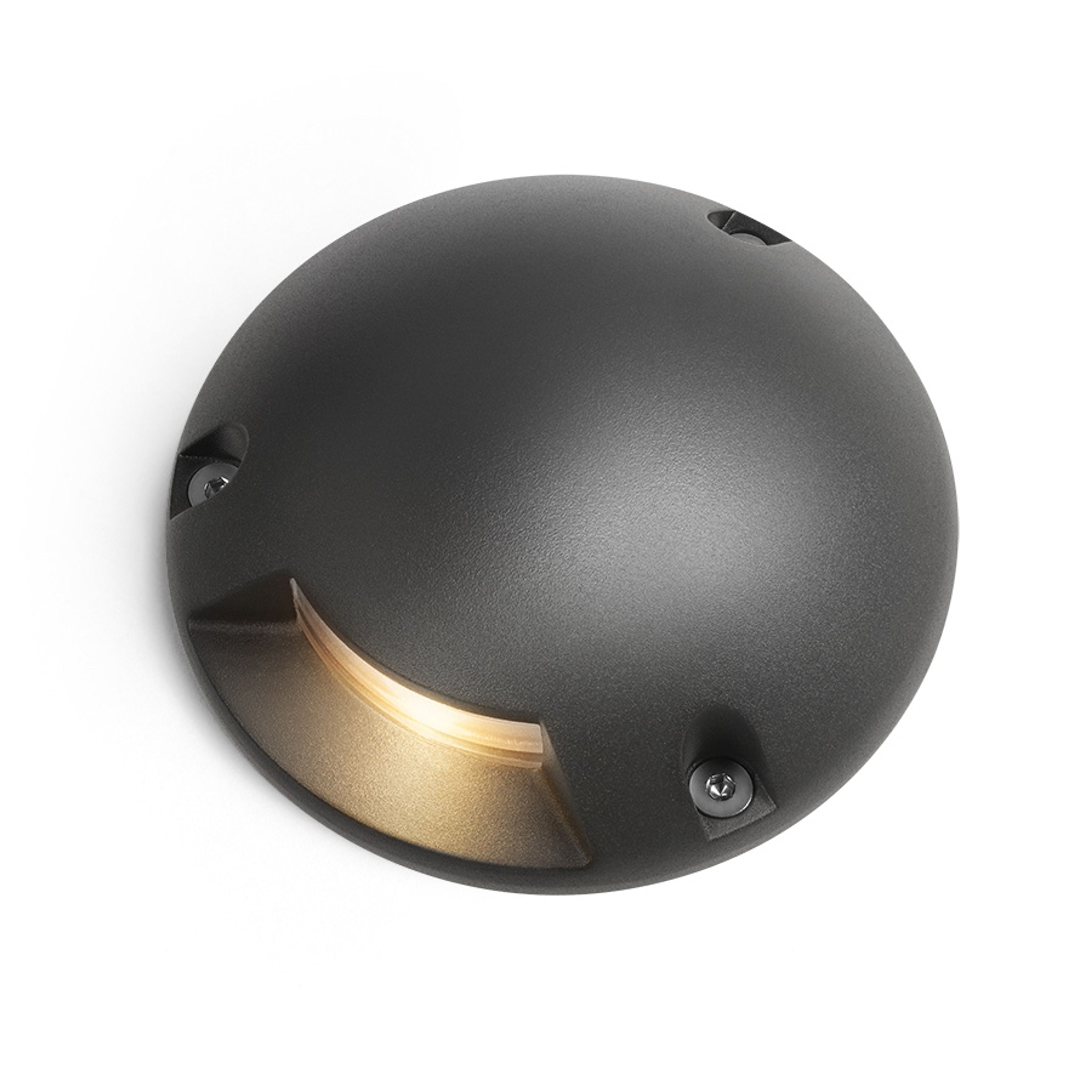 Lumina de podea cu LED cu 1 fantă, poate fi instalată direct pe plăci, fără a fi necesară, TOPTOP S I antracit 230V 1.5W IP67 3000K