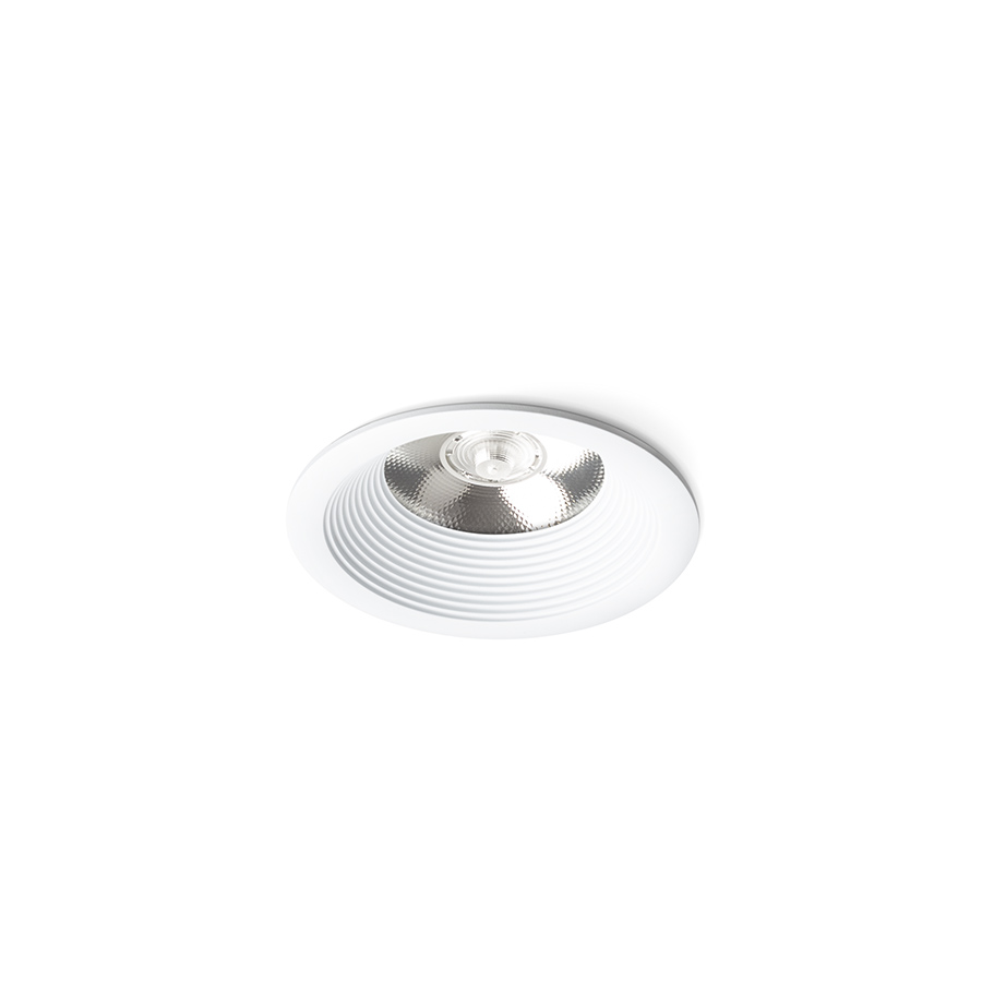 Lumină încastrată non-basculant cu 10W LED modul în diverse culori, SHARM BASE alb 230V 24° 3000K