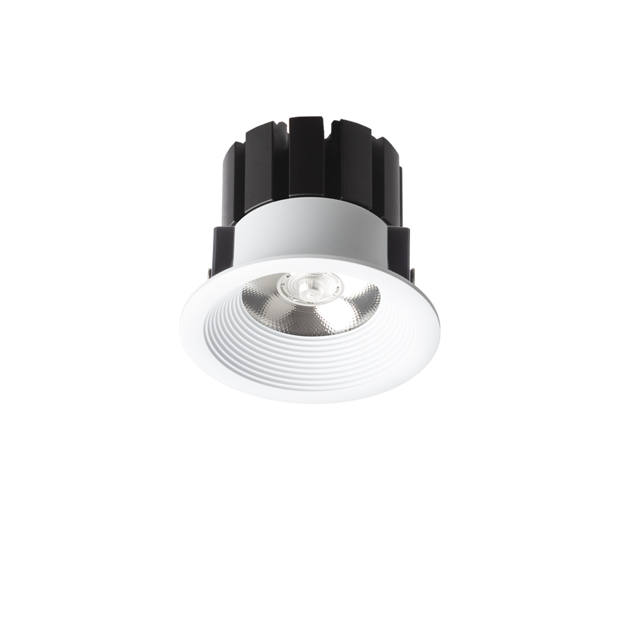 Lumină încastrată non-basculant cu 10W LED modul în diverse culori, SHARM BASE alb 230V 24° 3000K