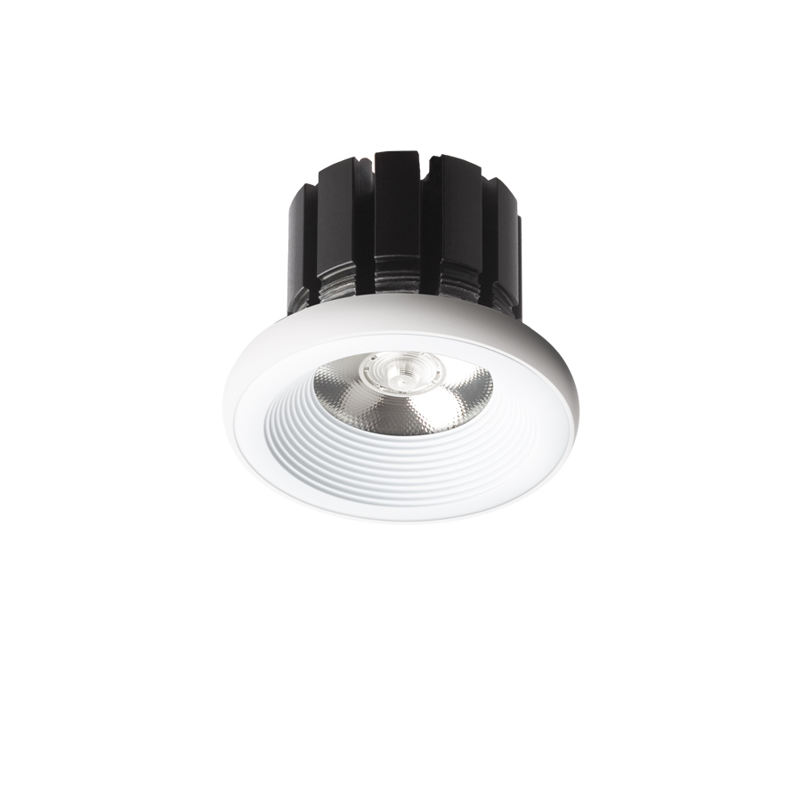 Lumină încastrată non-basculant cu 10W LED modul în diverse culori, SHARM PLUS alb 230V 24° 3000K