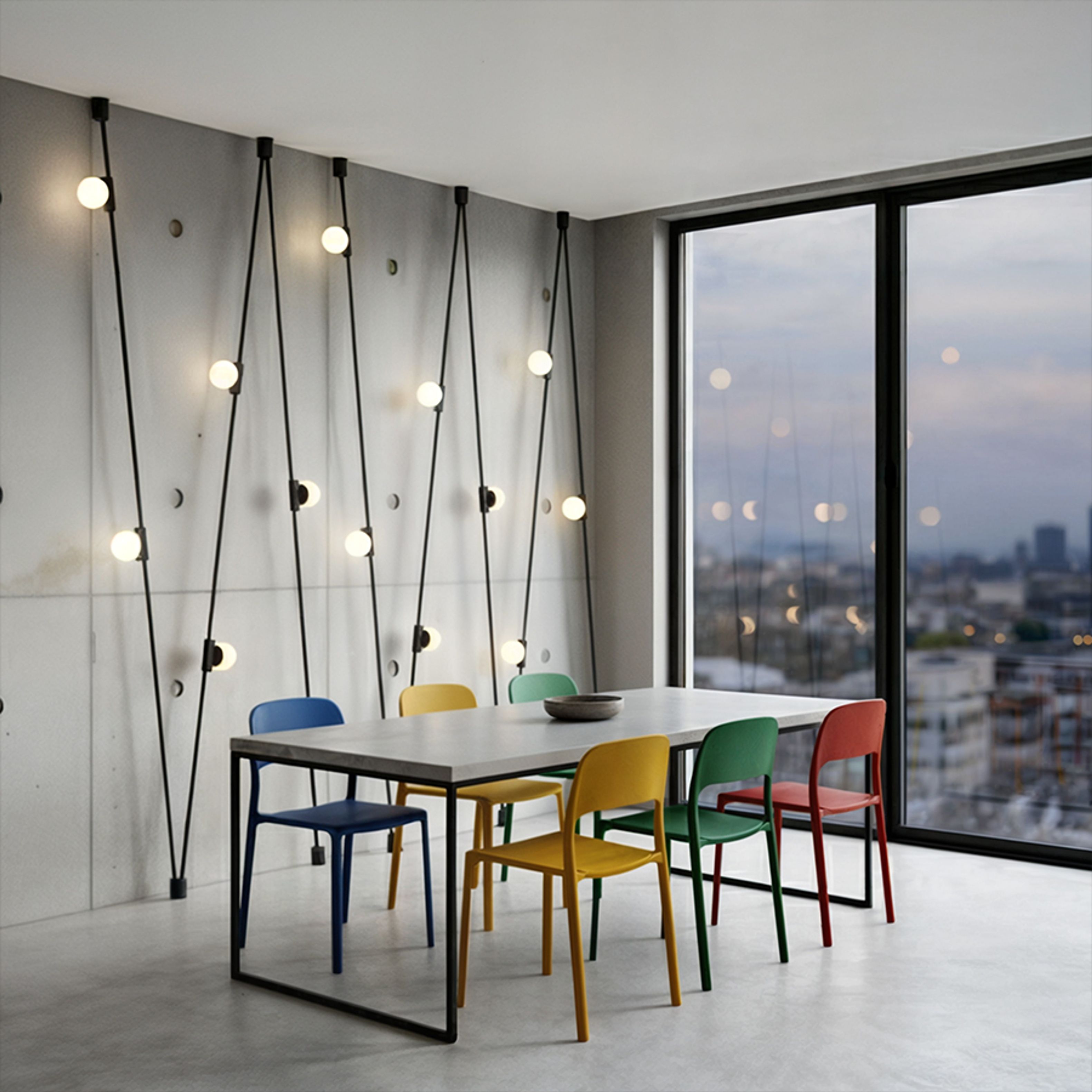 Lumină LED pentru utilizare în sistemele VEGA 24V= sau WAVE 24V= cu abajur din acrilat opac, CIARA 10 sistemul VEGA/WAVE negru acrilic mat 6W 3000K 4000K 5700K