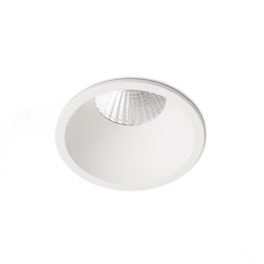 Lumina LED încastrată care poate fi estompată și are, de asemenea, capacitatea de a modifica, OWEN DIMM incastrat alb 230V 7W 45° IP54 3000K - 1800K