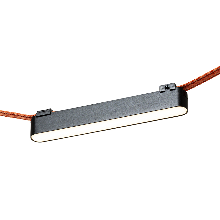 Lumina LED liniaras pentru utilizare in sistemele VEGA 24V sau WAVE 24V, OXONIA 22 sistemul VEGA/WAVE negru 24= 12W 110° 3000K 4000K 5700K