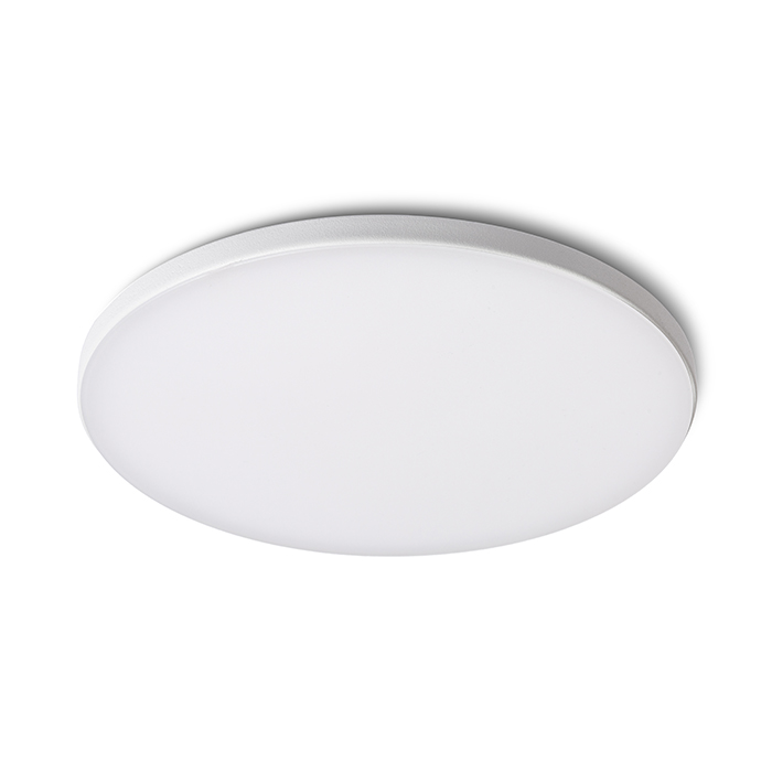 Lumină rotundă cu LED pentru instalare în tavan cu adâncime redusă, BJORK R 16 încastrat alb 230V 12W 3000K