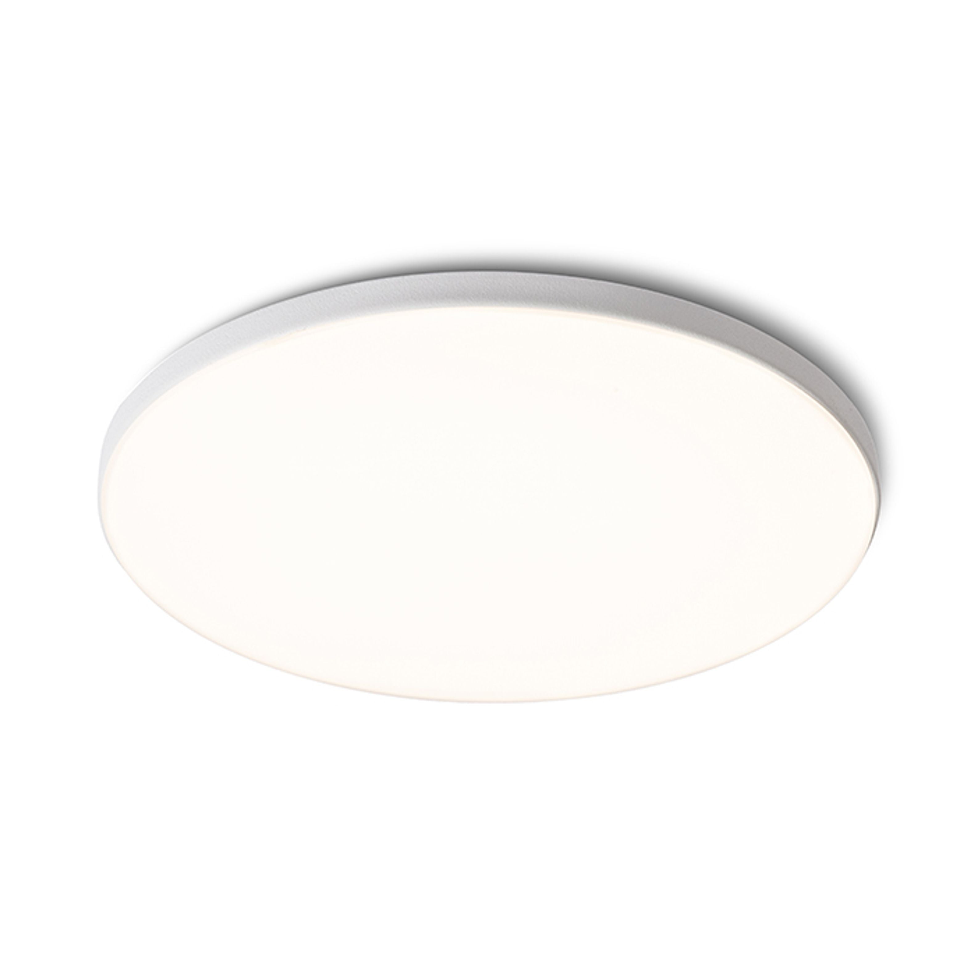 Lumină rotundă cu LED pentru instalare în tavan cu adâncime redusă, BJORK R 16 încastrat alb 230V 12W 3000K