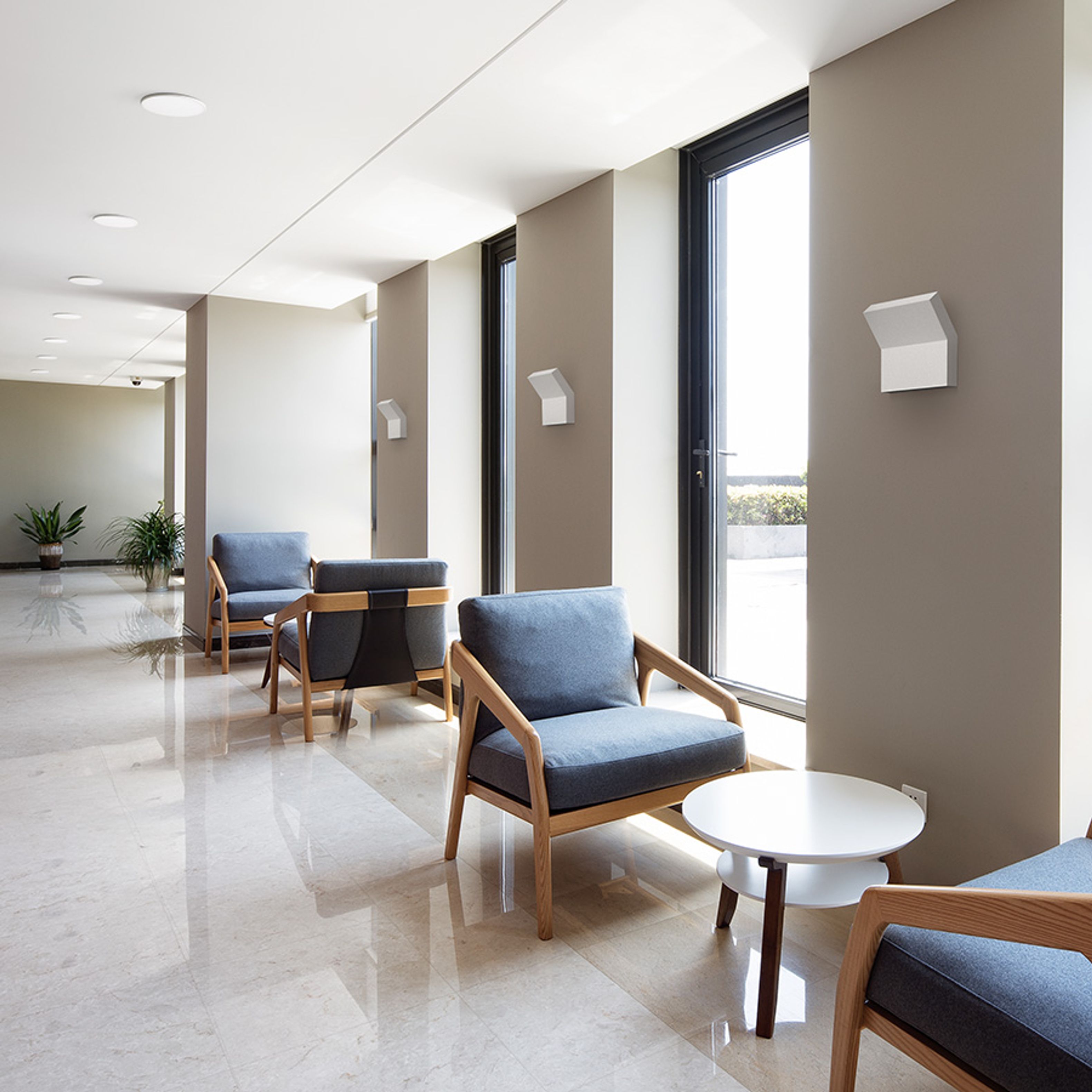 Lumină rotundă cu LED pentru instalare în tavan cu adâncime redusă, BJORK R 20 încastrat alb 230V 18W 3000K