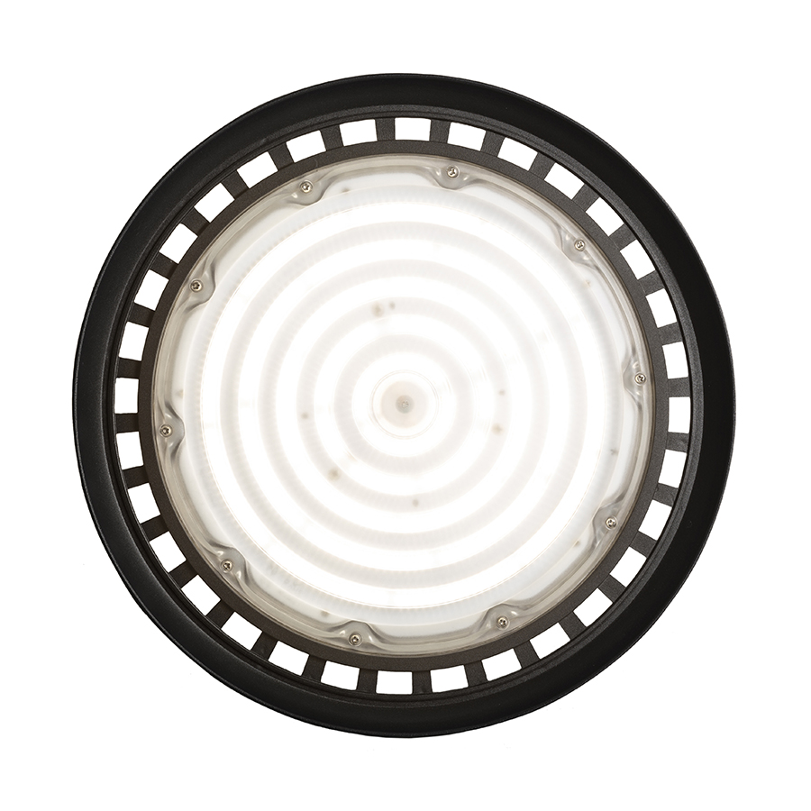 Pandantiv industrial High-Bay cu LED de putere mare, inclusiv un fir (0,5 m), inel de suspensie și, MEGALOS PRO 35 corp negru 230V 200W 90° IP65 4000K