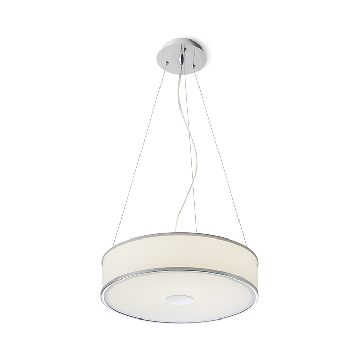 Corp de iluminat suspendat cu LED diode, CASSABLANCA LED 40 crom/sticlă 230V 35W 3000K