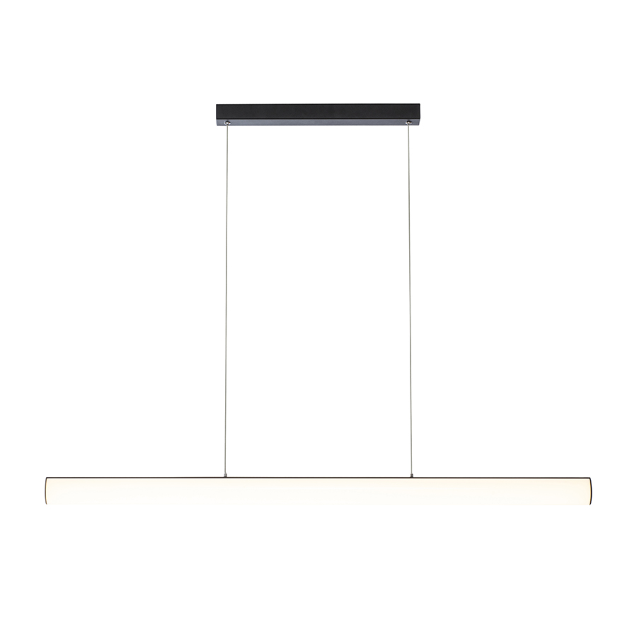 Corp de iluminat LED cu suspendare cu capac acrilic pe o baza cromată sau vopsită, RIVIER LED I suspendat crom/acrilic mat 230V 24W 3000K