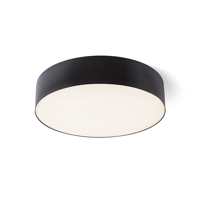Plafon luminos pentru plafon LED pentru montare pe tavan, COIMBRA de negru 230V 24W 3000K