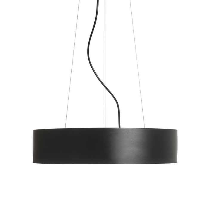 Plafon luminos pentru plafon LED pentru montare pe tavan, COIMBRA de negru 230V 24W 3000K