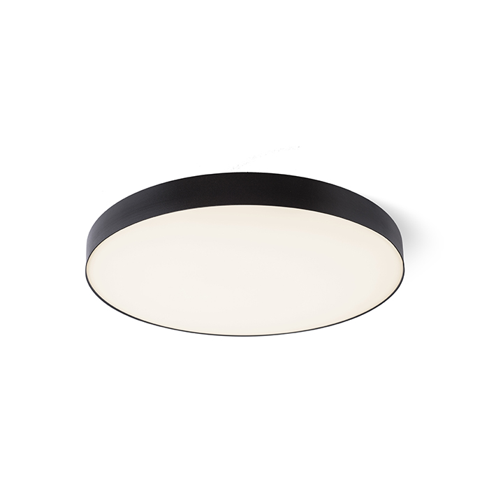 Plafon luminos pentru plafon LED pentru montare pe tavan, COIMBRA de negru 230V 24W 3000K