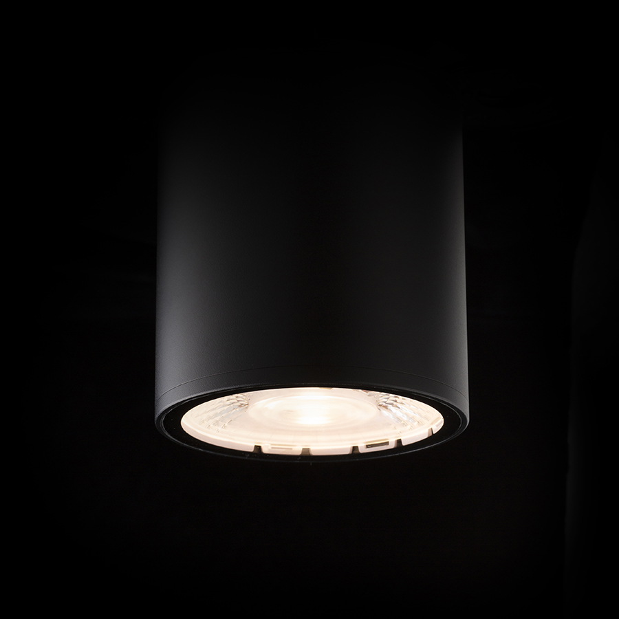 Plafonieră cilindrică cu LED, potrivită atât pentru utilizare in exterior cât și in interior, KORNELIA 10 de tavan alb 230V LED 15W IP65 3000K