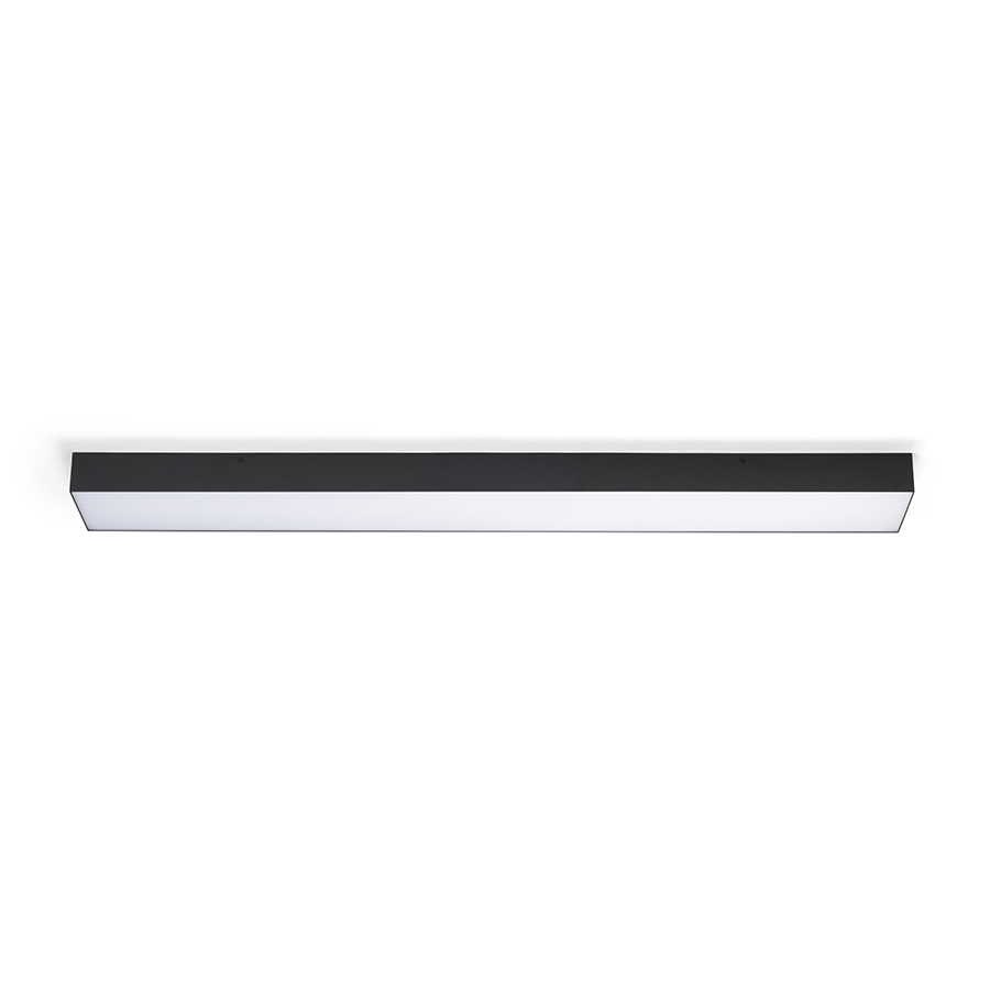 Plafoniera reglabila cu LED incorporat si un cadru minimalist, LARISA 115X15 DIMM de tavan negru 230V 60W 3000K