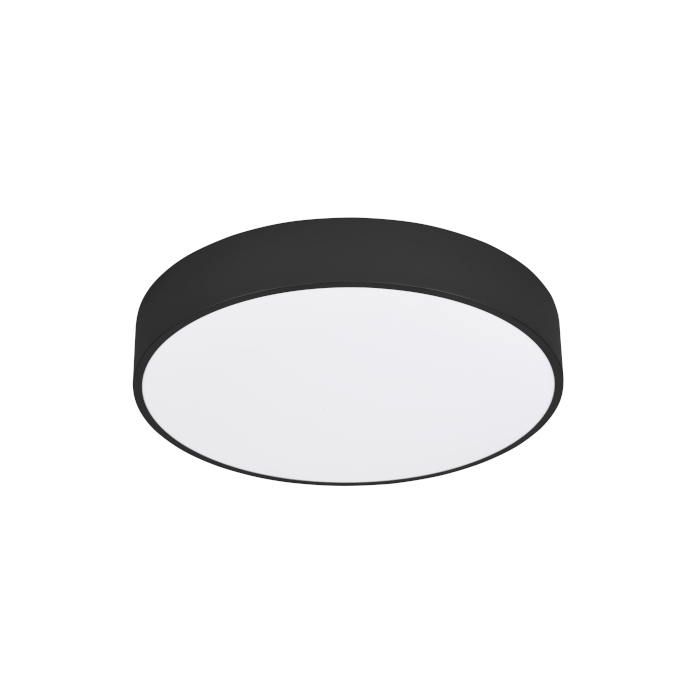 Plafoniera cu LED incorporat si un cadru minimalist, LARISA R 30 de tavan negru 230V 30W 3000K 4000K 6500K