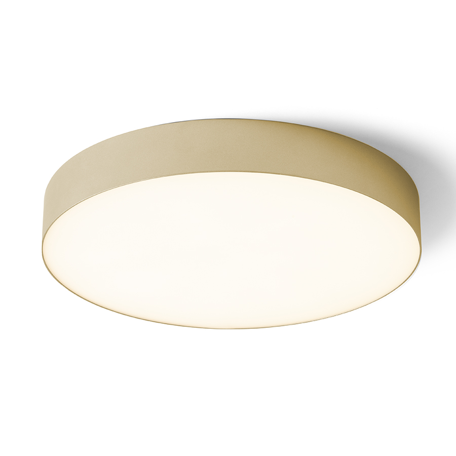 Plafoniera cu LED incorporat si un cadru minimalist, LARISA R 40 de tavan pearl aur 230V 50W 3000K 4000K 6500K