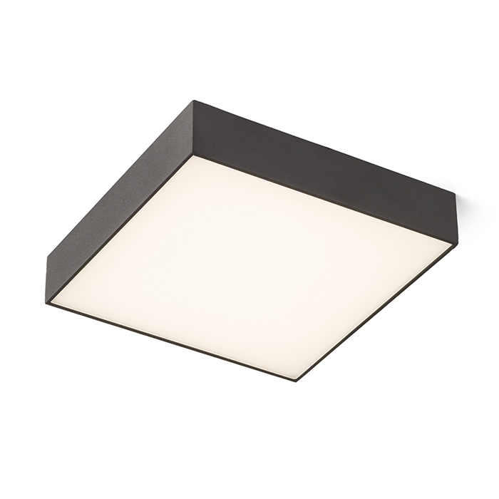 Plafoniera reglabila cu LED incorporat si un cadru minimalist, LARISA SQ 30 DIMM de tavan negru 230V 30W 3000K 4000K 6500K
