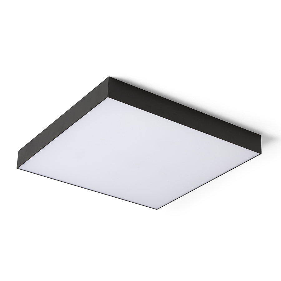 Plafoniera reglabila cu LED incorporat si un cadru minimalist, LARISA SQ 60 DIMM de tavan negru 230V 100W 3000K 4000K 6500K