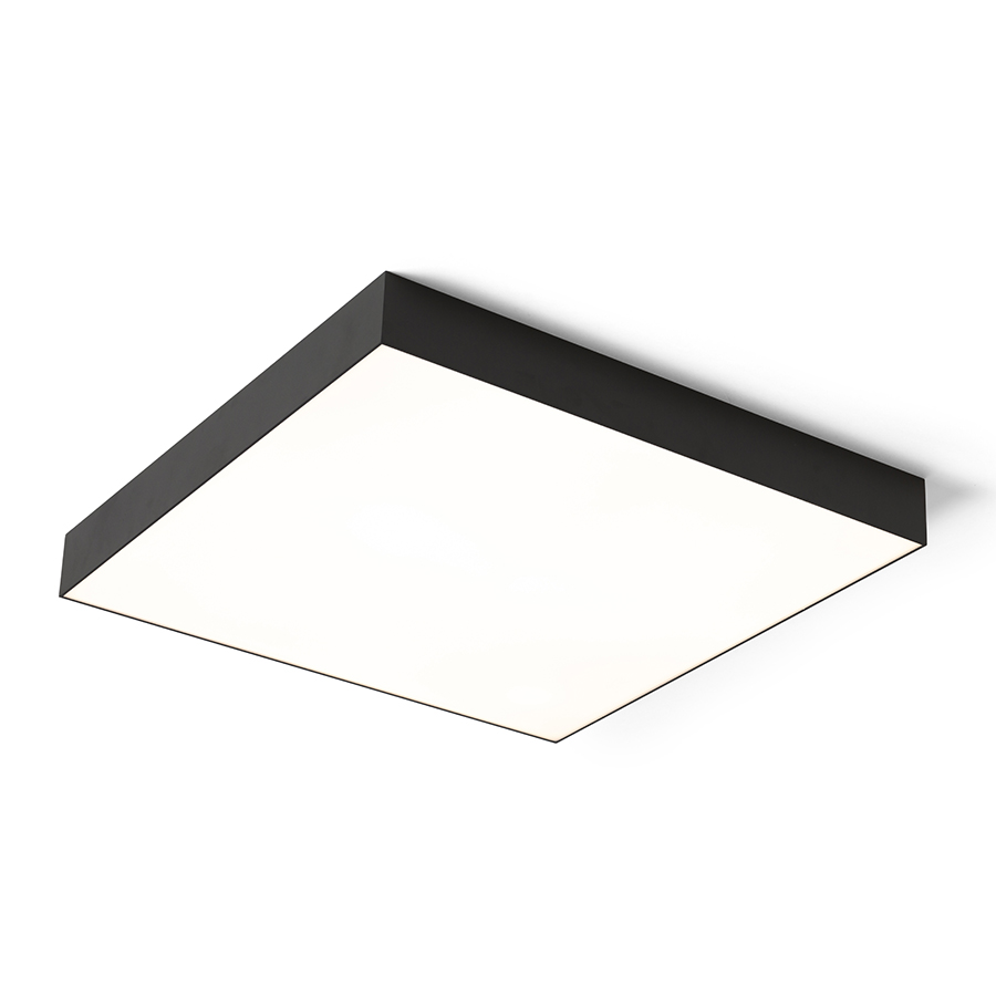 Plafoniera reglabila cu LED incorporat si un cadru minimalist, LARISA SQ 60 DIMM de tavan negru 230V 100W 3000K 4000K 6500K