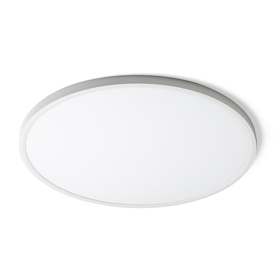 Lampa LED foarte subțire de plastic, montată pe suprafață, cu temperatura de culoare reglabila, LANA 60 montat pe suprafață alb plastic 230V 50W 3000K 4000K 6000K