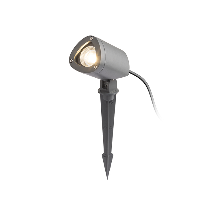 Reflector de exterior LED cu vârf în pământ, COSMO cu antracit 230V 10W 24° IP65 3000K