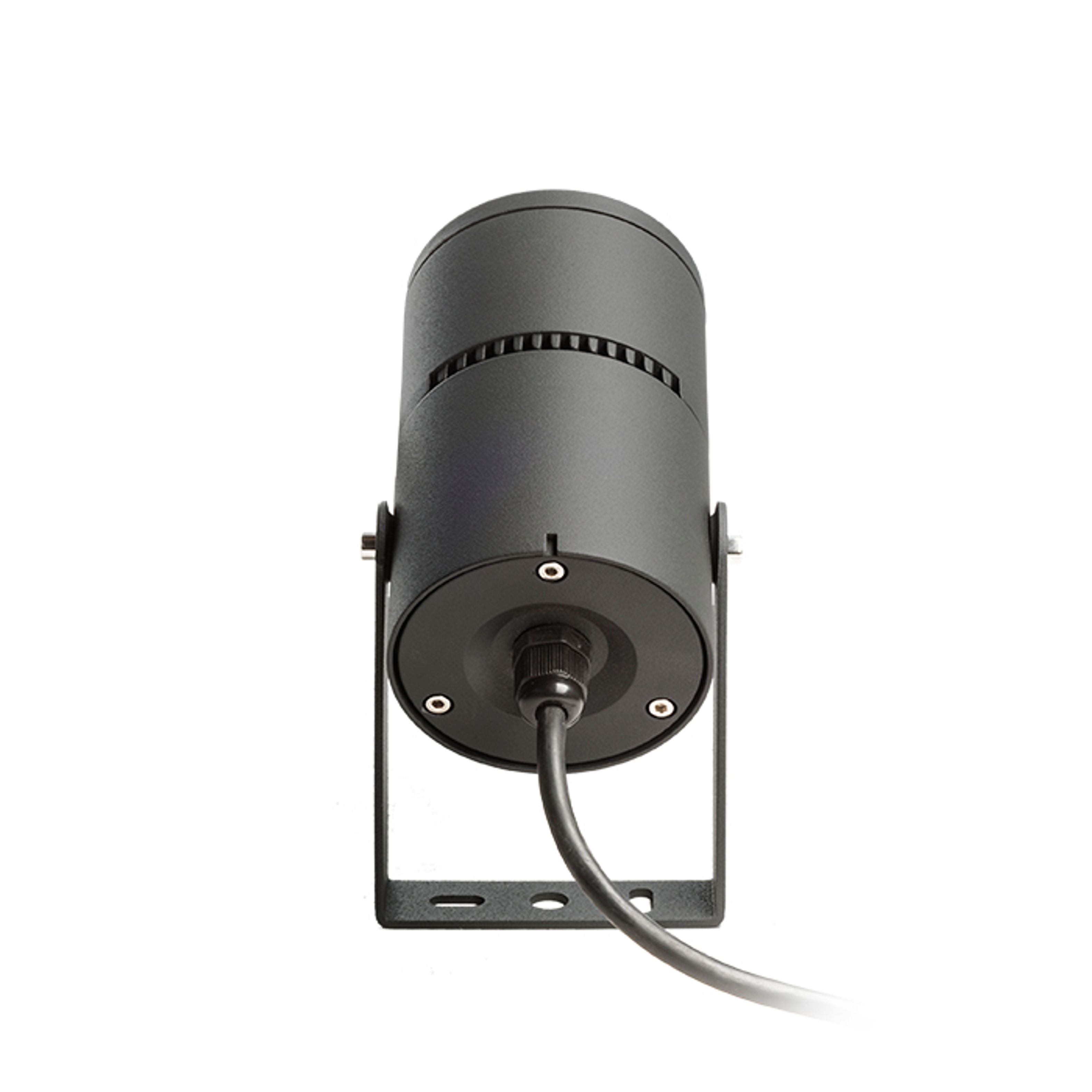Reflector LED reglabil exterior cu sticlă de acoperire satinată și opțiune de unghi 8-30 °, ROSS ZOOM antracit 230V 9W 8 30° IP65 3000K