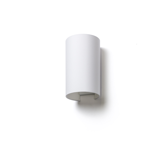 RON W 15/25 de perete poligot alb/alb PVC 230V LED E27 15W