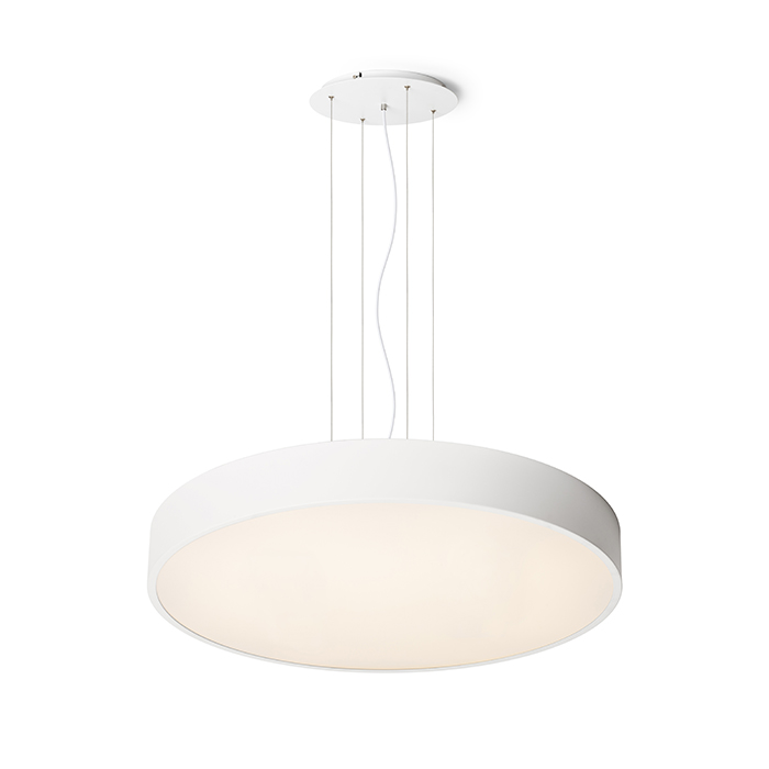Set potrivit pentru suspensie corpurile de iluminat MEZZO, MEZZO 80 suspendat alb 230V