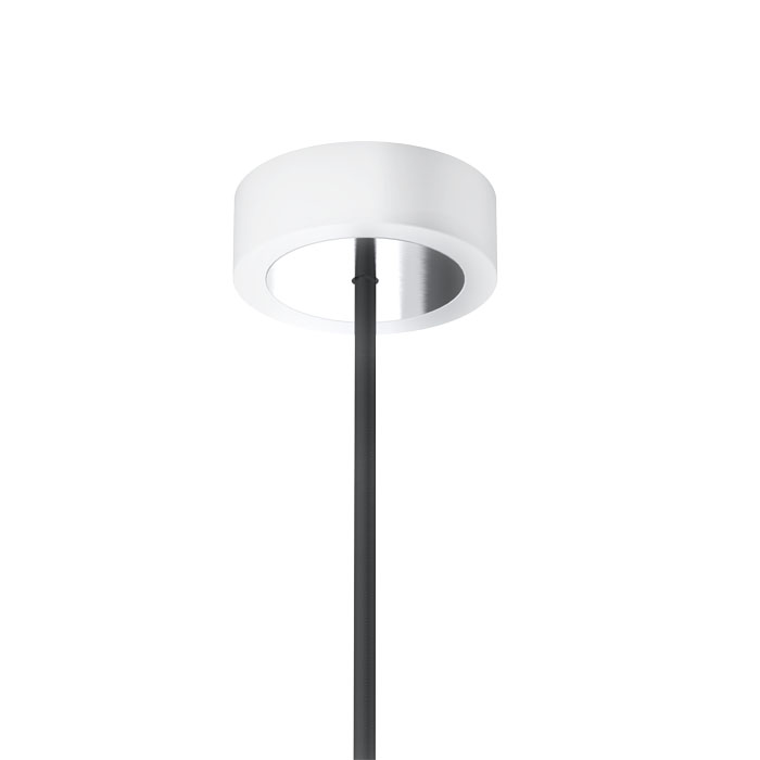Set suspendat cu bază din aluminiu vopsit, dulie metalică E27 și cablu textil, HEX BA+CN+DCR+CACR1 230V LED 15W