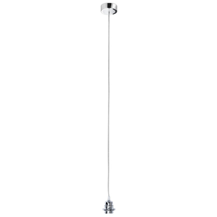 Set suspendat cu bază din aluminiu vopsit, dulie metalică E27 și cablu textil, HEX BC+CT+DCR+CAA1 230V LED 15W