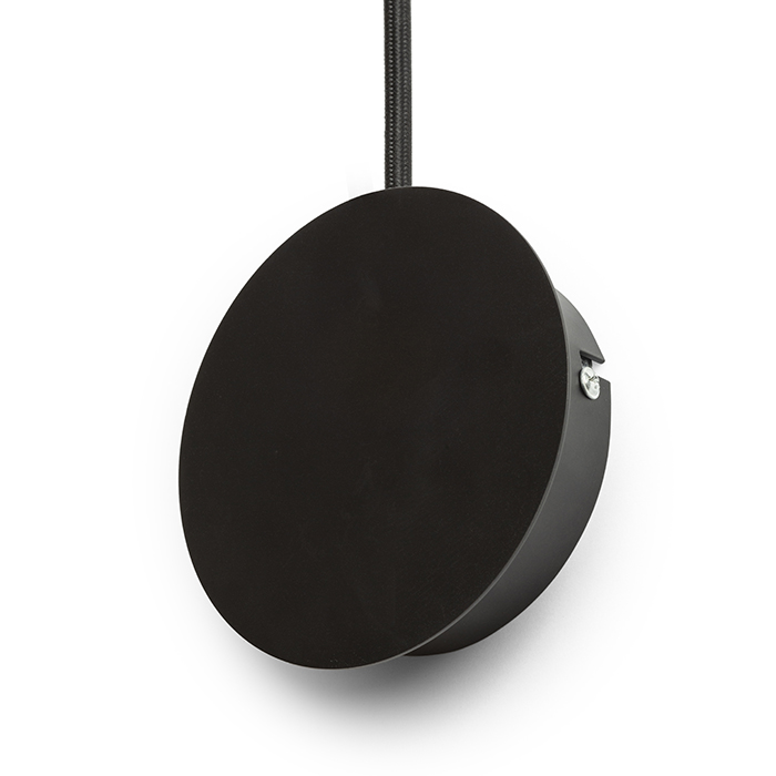 Set variabil potrivit pentru folosire cu un bec decorativ sau pentru suspendare la abajururi ușoare, SPIDER I set suspendat negru 230V LED E27 15W