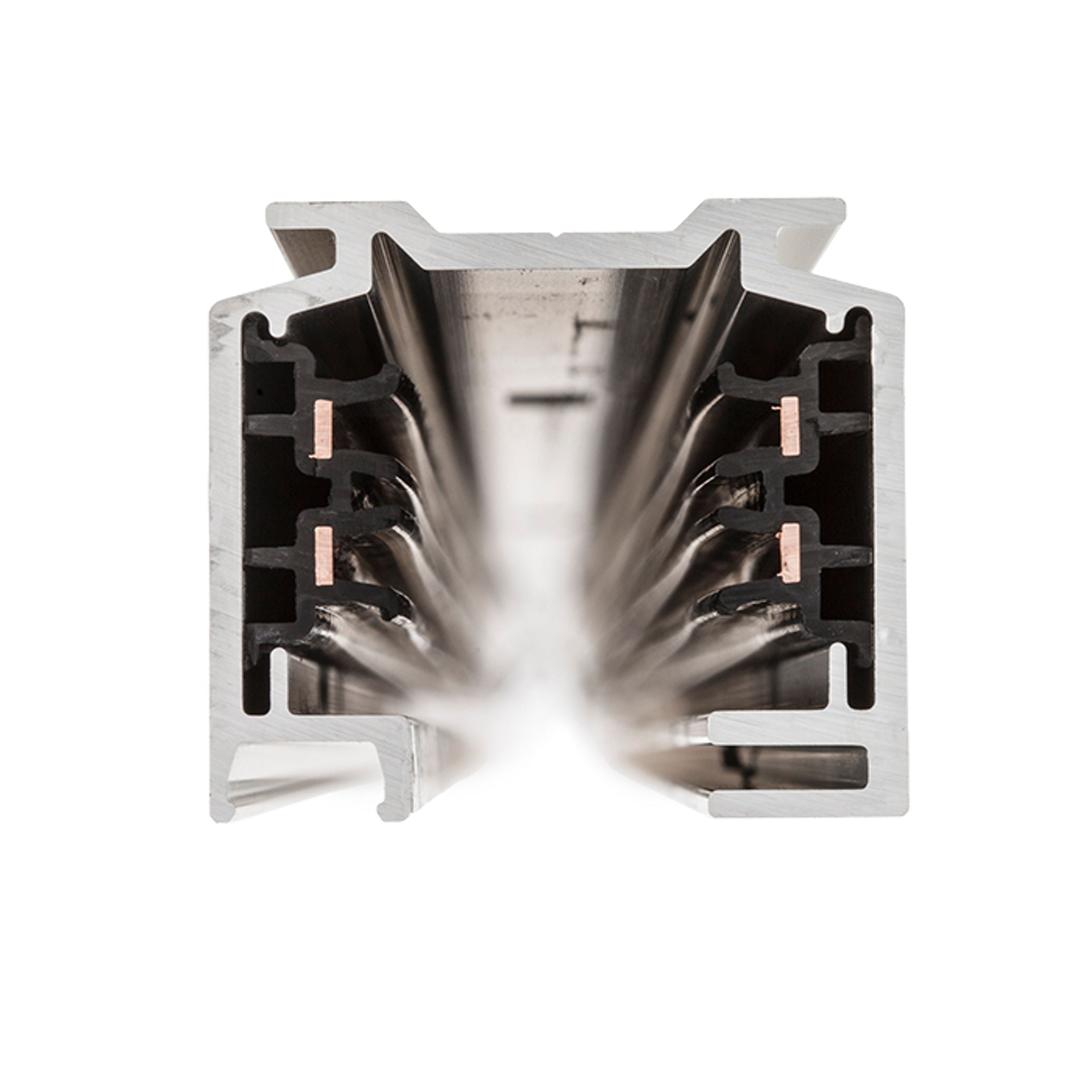 Șină cu trei circuite EUTRAC, EUTRAC 2m cu 3-circuite gri argintiu 230V