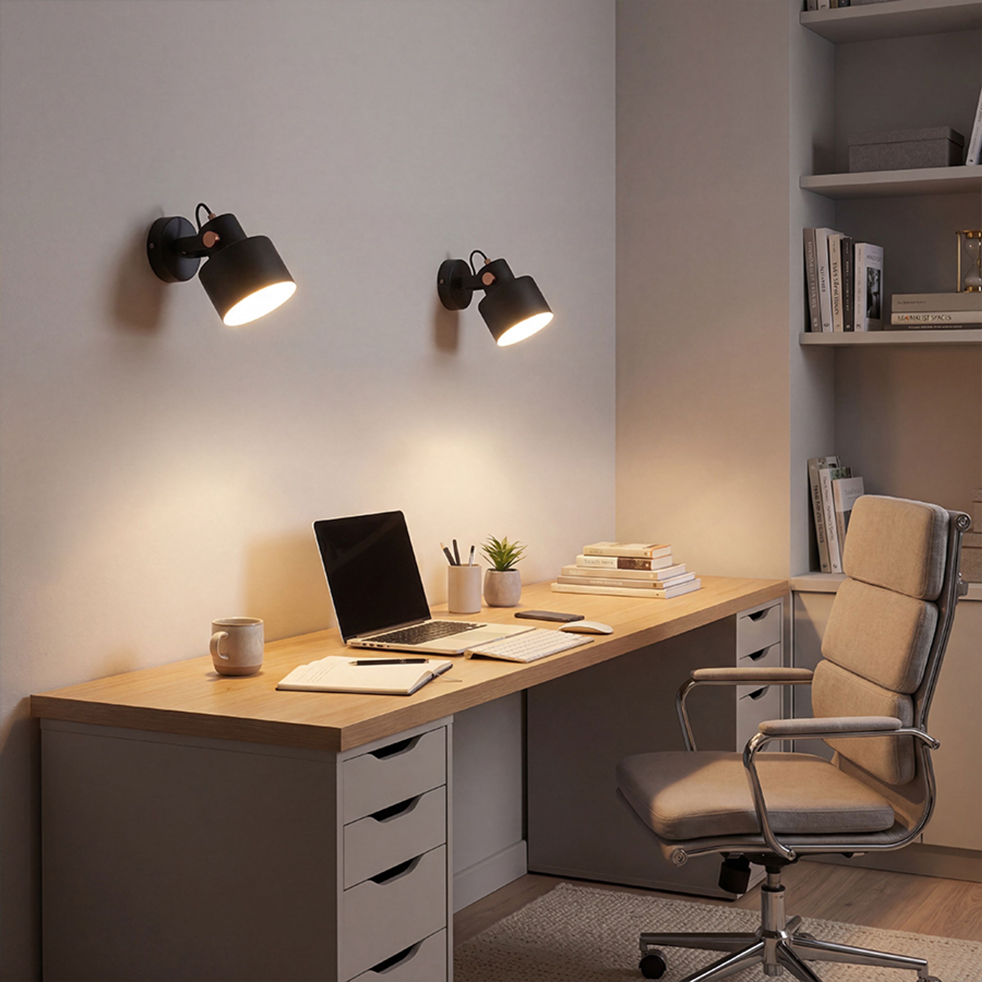 Spot metalic cilindric pentru utilizare cu sursa de lumina E27 adecvata, CELEIA montat pe suprafață negru mat cupru pieptănat 230V LED 11W
