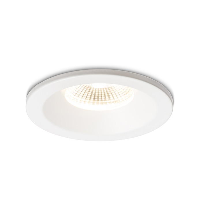 Spot de baie încastrat pentru tavanele din ipsos cu sursă de lumină LED încastrată, BELLA LED alb 230V 11W 40° IP65 3000K