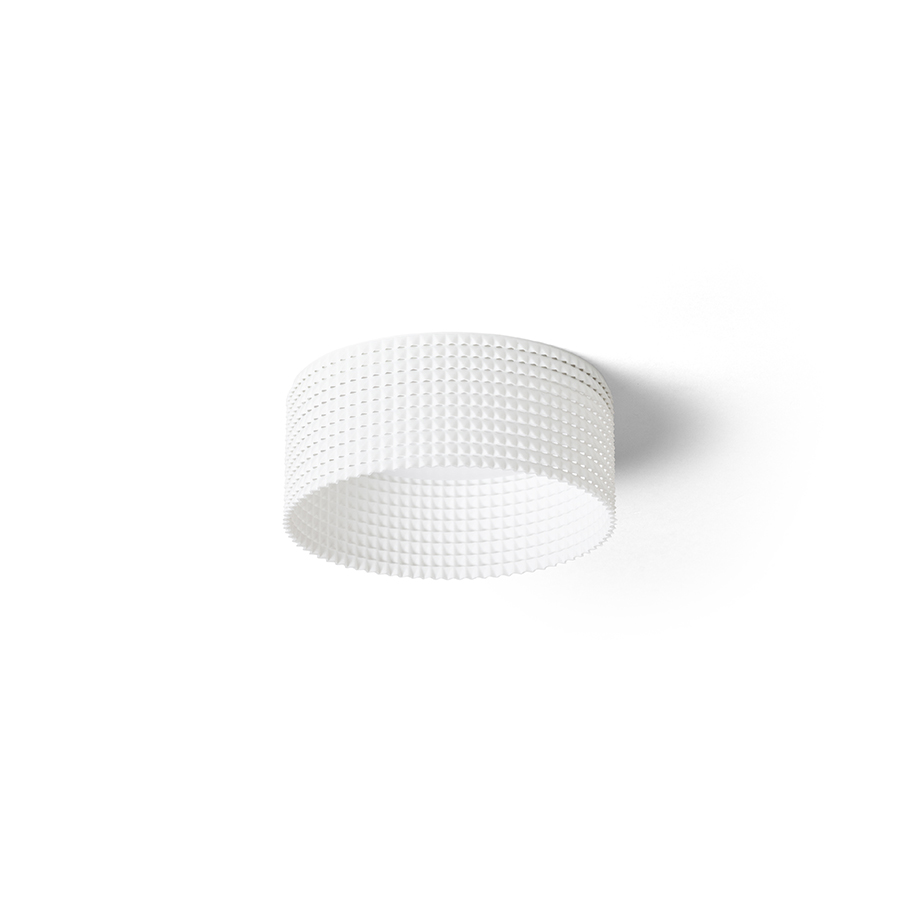 O lampă cu LED incastrat pentru un tavan din gips-carton cu adancime redusa si abajur decorativ, MARENGA RB1 40 încastrat alb Eco PLA 230V 6W 3000K